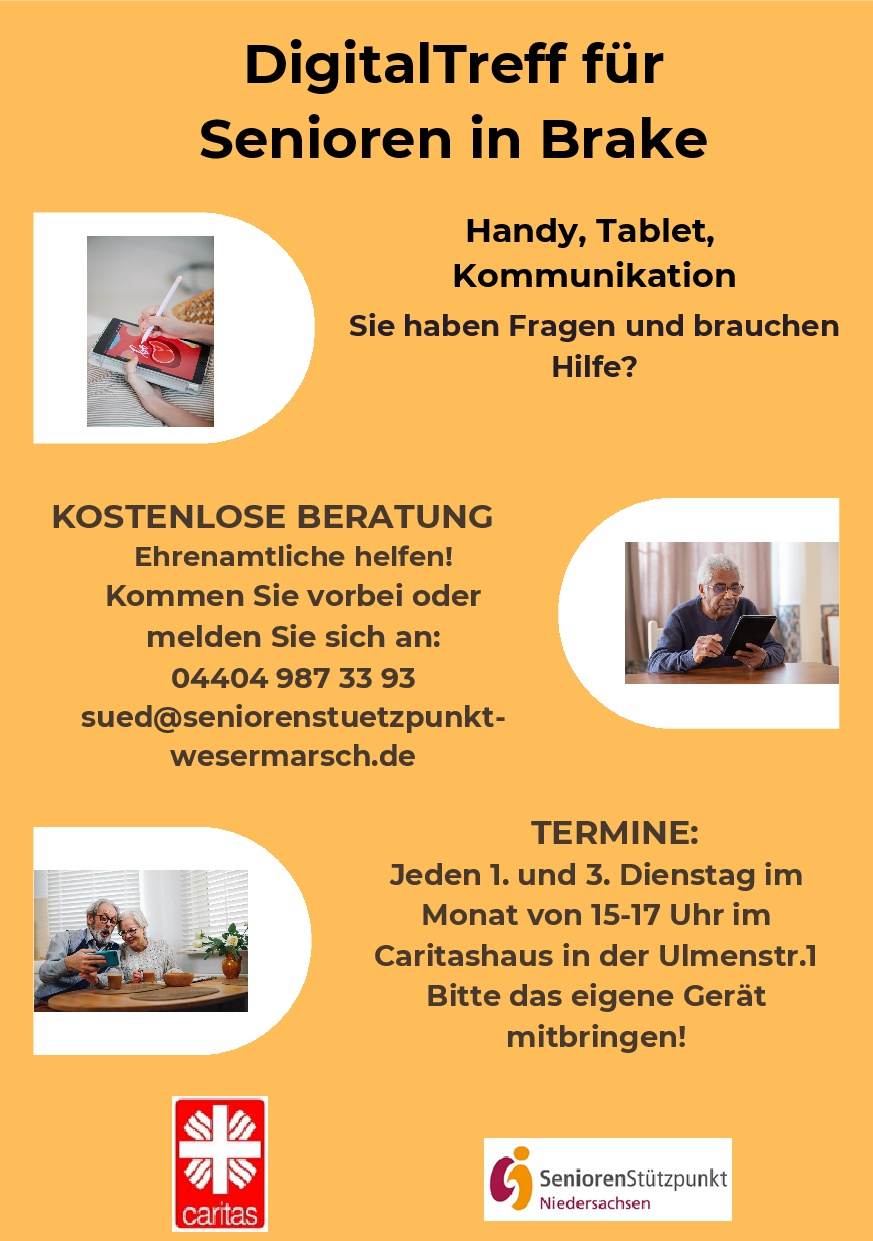 DigitalTreff für Senioren in Brake